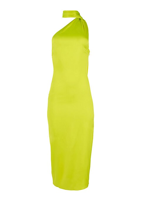 Chic Scarf Midi Dress