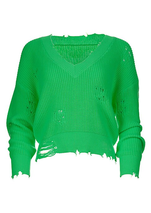 Chic Knit V Sweater