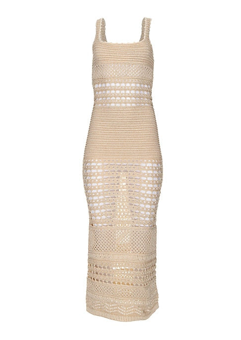Chic Crochet Getaway Dress