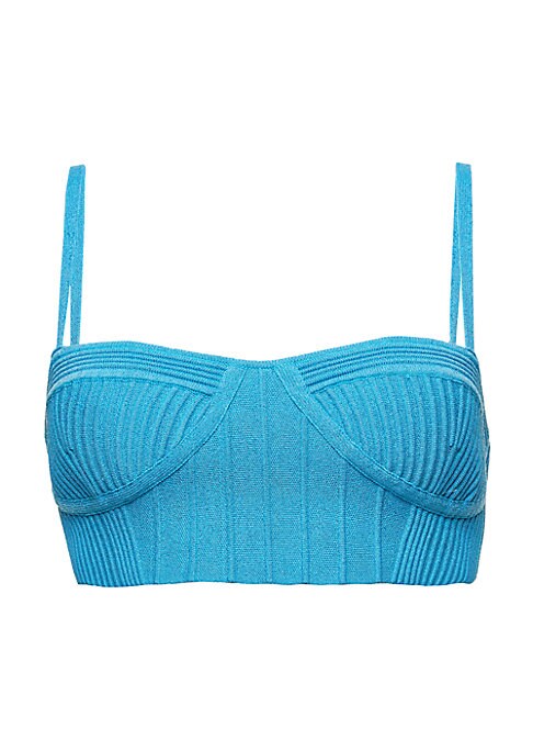 Shimmer Sculpt Crop Top