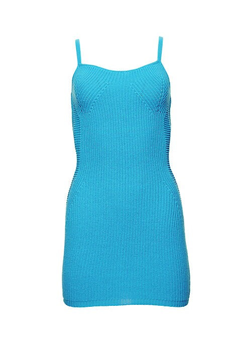Sweetheart Rib Mini Dress