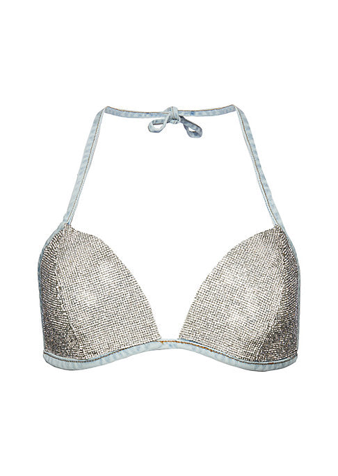 Chic Crystal Crop Top