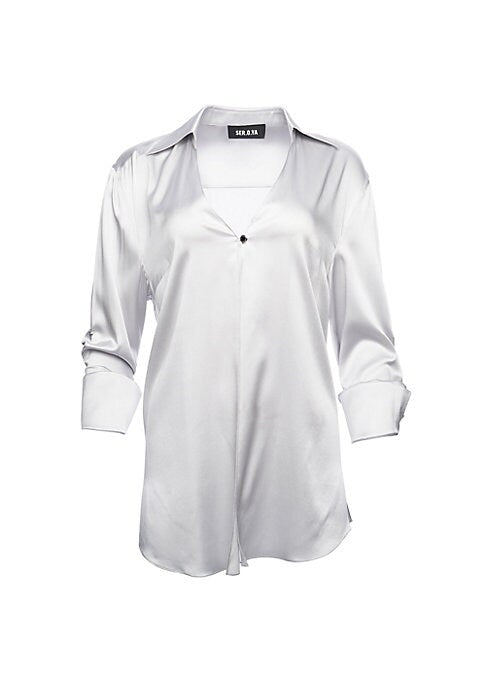 Silk Cuff Top