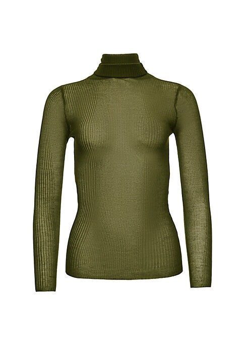 Sheer Turtleneck Bliss