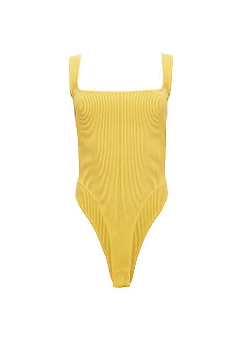 Chic Open Back Bodysuit
