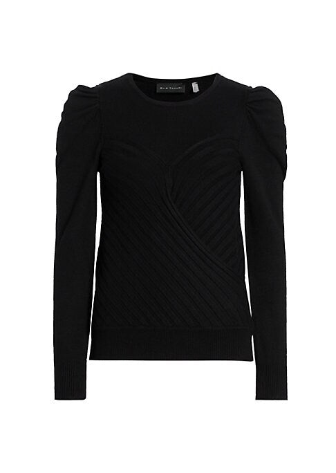 Gathered Sleeve Knit