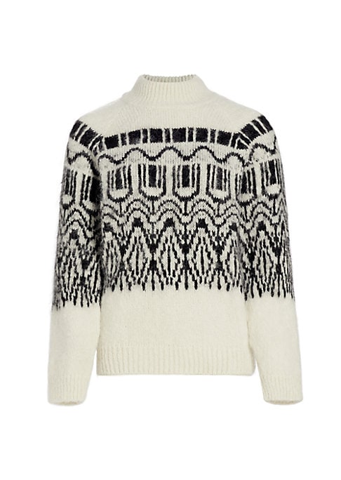 Chic Alpaca Fair Isle Sweater