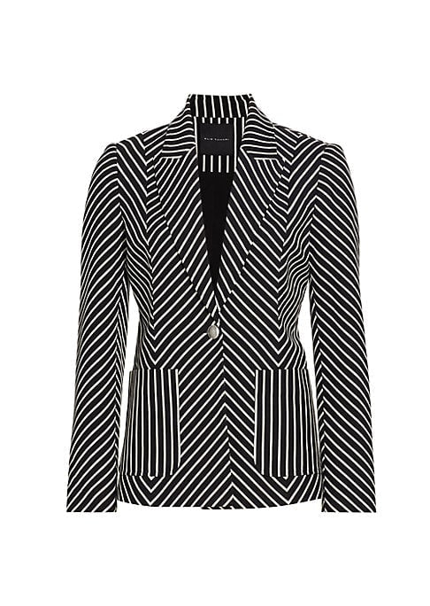 Striped Chic Blazer