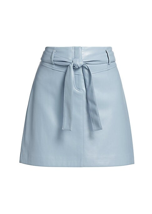 Chic Tie-Waist Mini Skirt