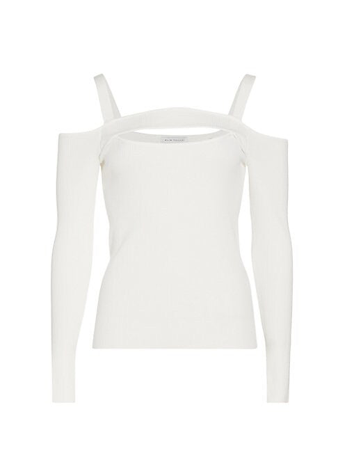 Edgy Cut-Out Sweater