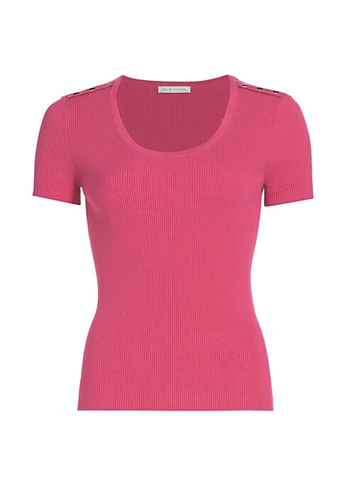 Chic Ribbed Knit Top