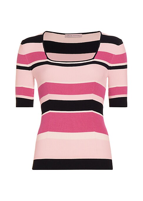 Chic Square Knit Top
