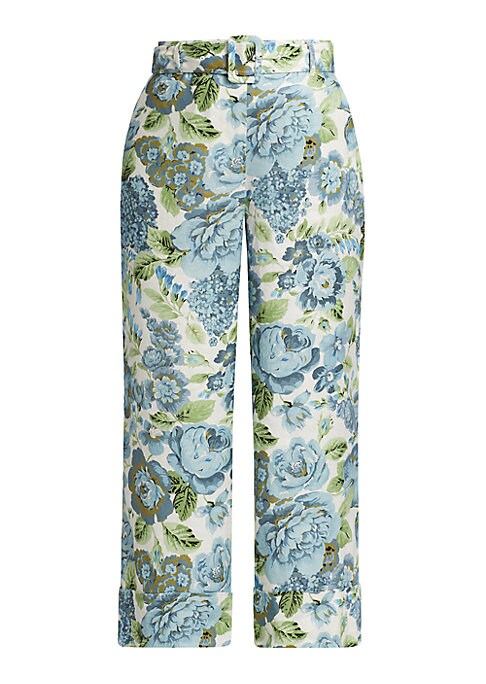 Floral Breeze Wide-Leg Pants
