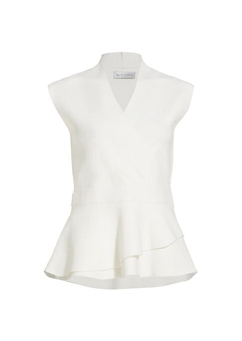 Elegant Layered Peplum Top