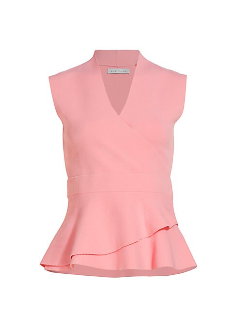 Layered Peplum Elegance Top