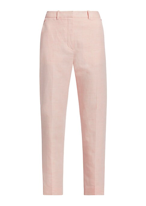 Chic Ankle Linen Trousers