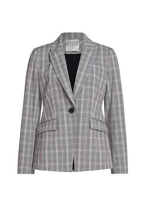 Chic Plaid Blazer