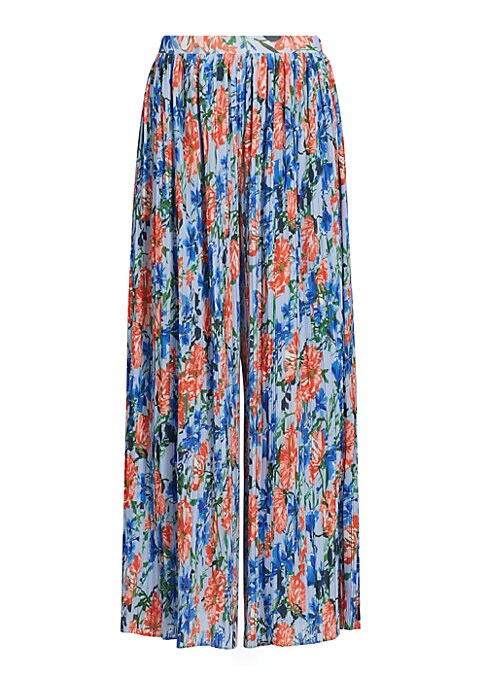 Floral Pleated Lounge Pants