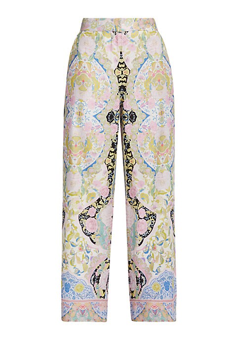 Mirrored Linen Blend Trousers