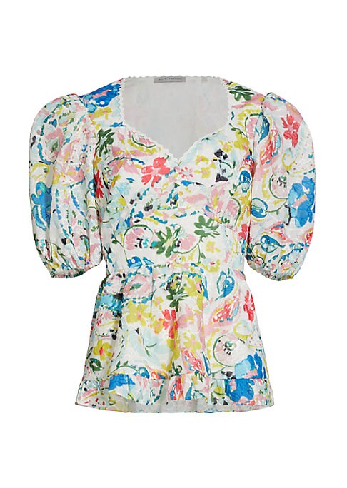 Floral Sweetheart Blouse