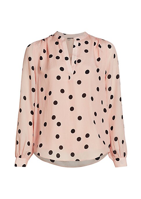 Polka Dot Silk Delight