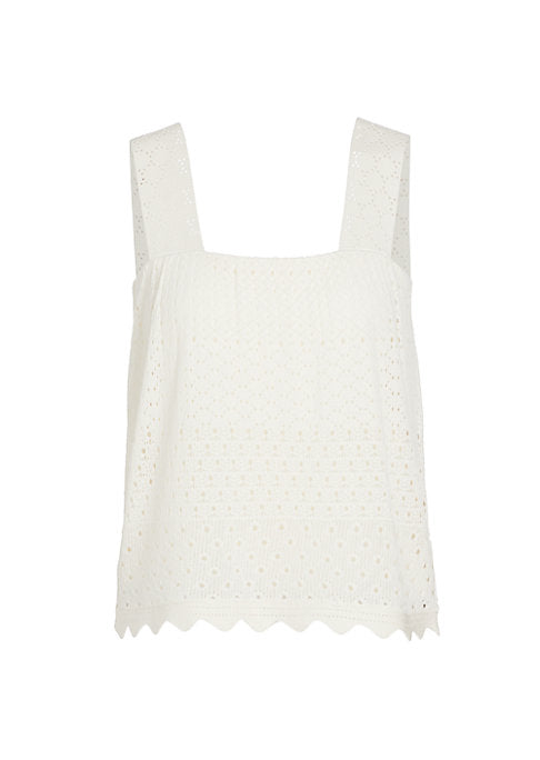 Chic Pointelle Knit Top