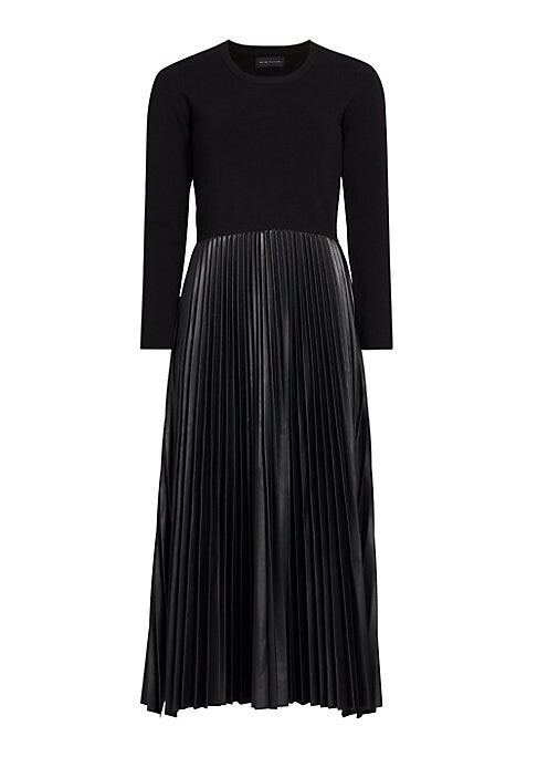 Chic Contrast Sweater Dress