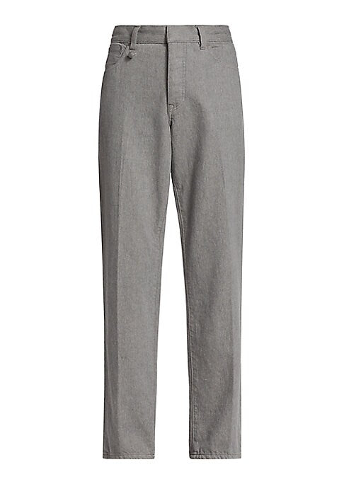 Elevated Straight-Leg Denim