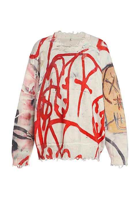 Graffiti Oversized Street Sweater