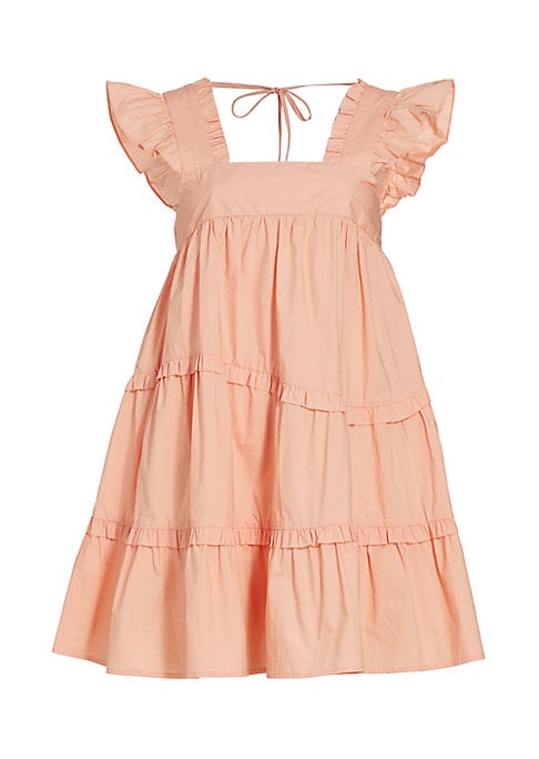 Chic Ruffle Mini Dress