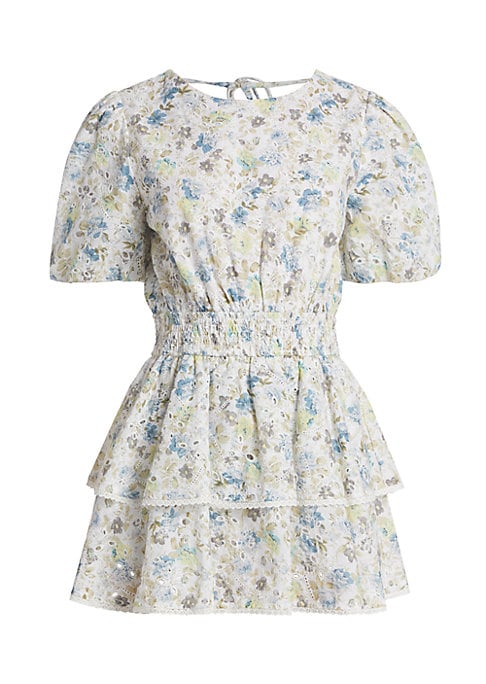 Floral Dream Ruffled Romper
