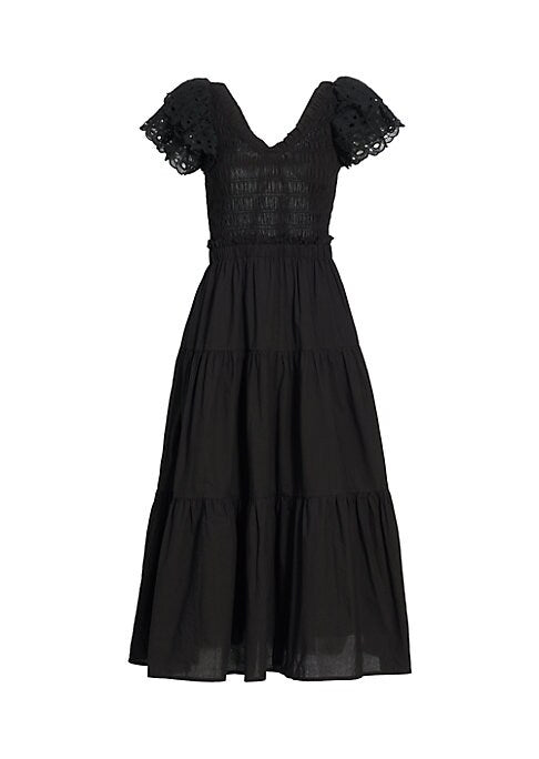 Ruffled Cotton Charm Dress