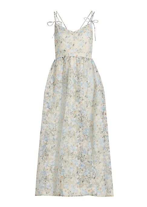 Floral Charm Midi Dress