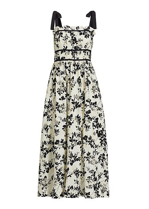 Floral Charm Midi-Dress