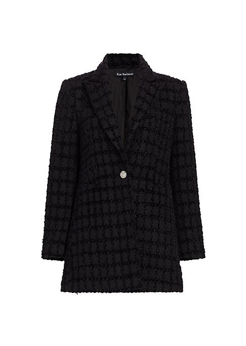 Chic Tweed Blazer