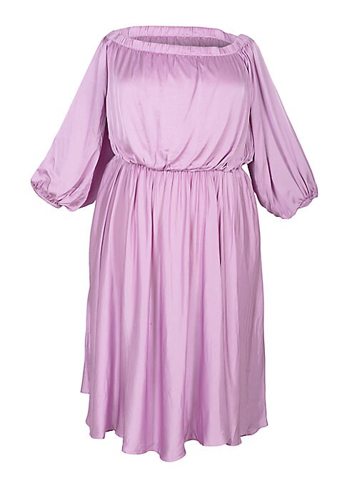Satin Dreamy Midi Dress