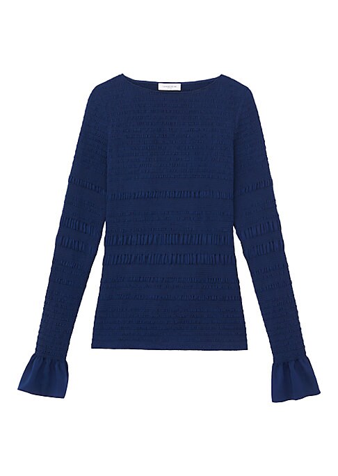 Elegant Smocked Top