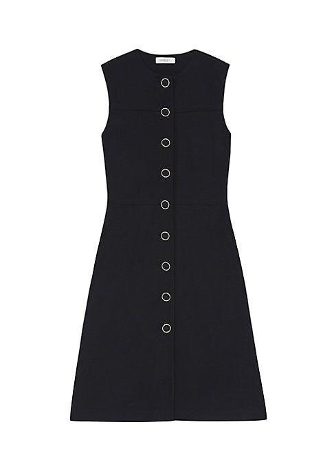 Chic Buttoned Minidress