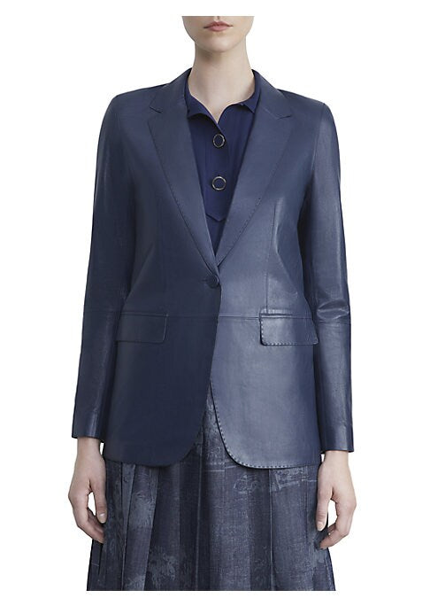 Luxe Leather Layering Jacket