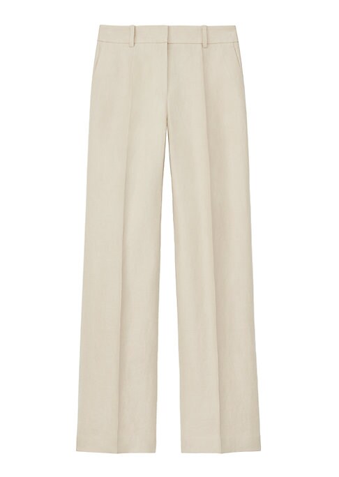 Linen Luxe Straight Pants