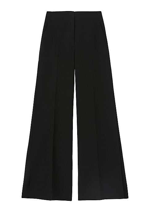 Chic Pleated Wide Pants