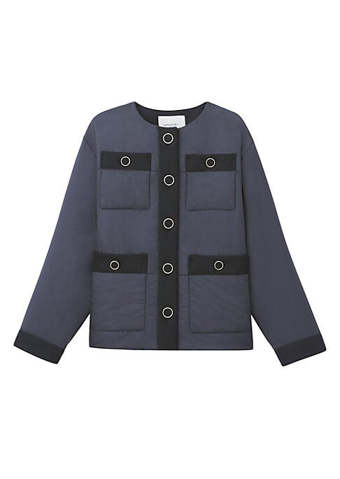 Chic Snap Front Jacket