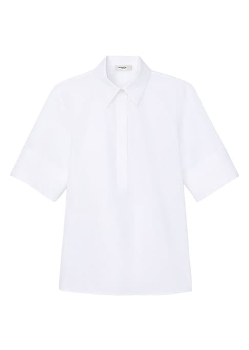 Chic Boxy Camp Top