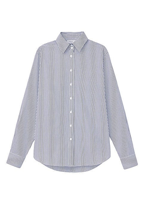 Grid-Cotton Classic Shirt