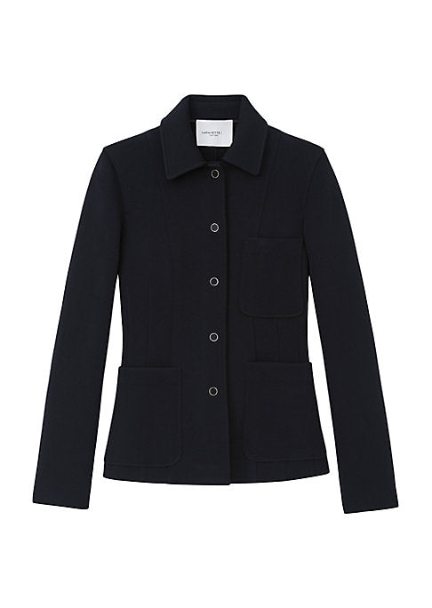 Chic Wool Blend Blazer