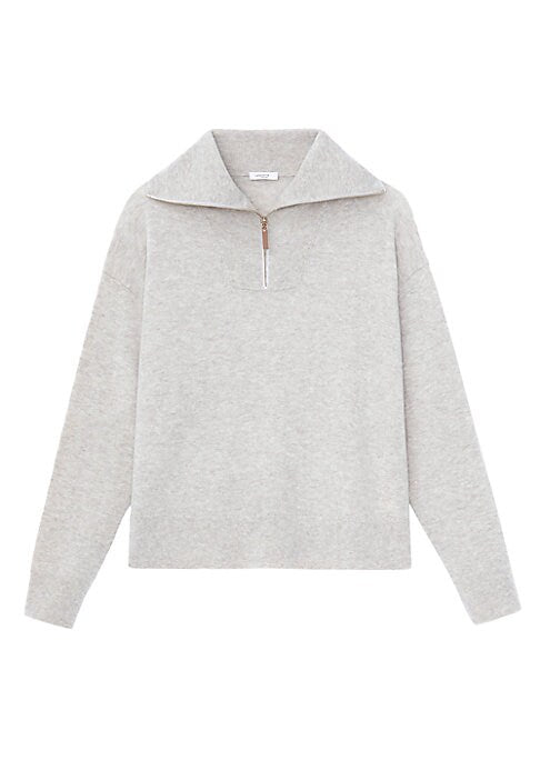 Cozy Zip Knit Sweater