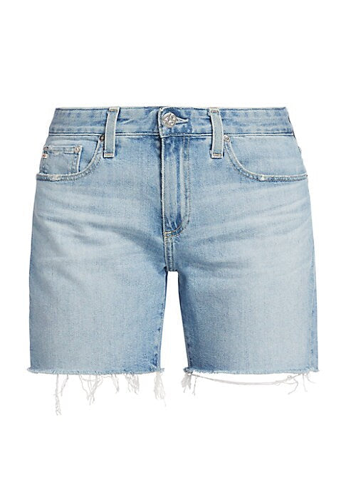 Chic Distressed Denim Shorts
