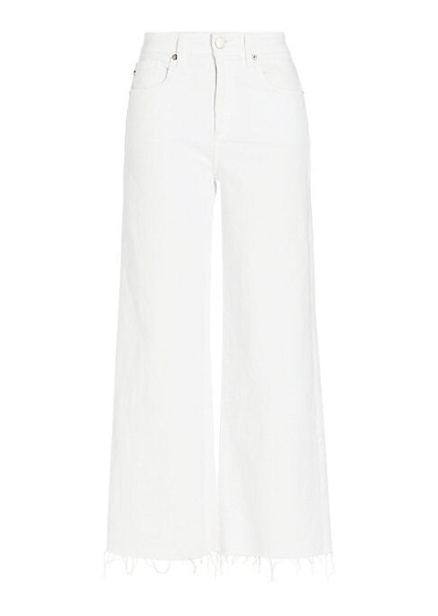 Chic Cropped Wide Jeans