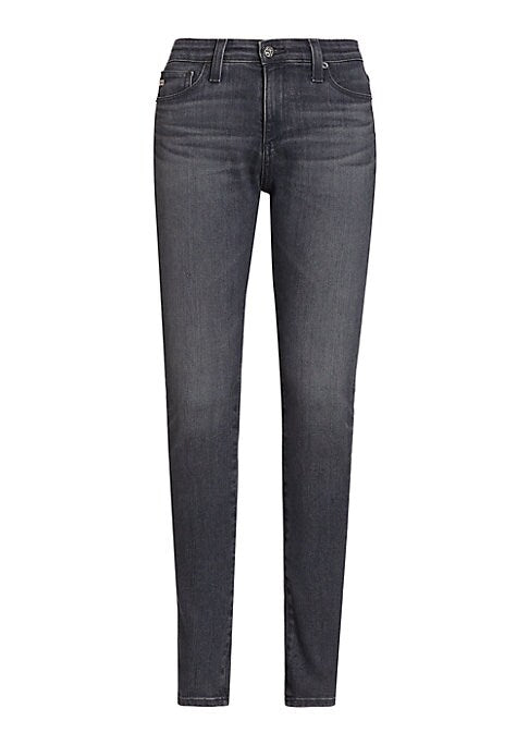 Faded Whisker Skinny Jeans