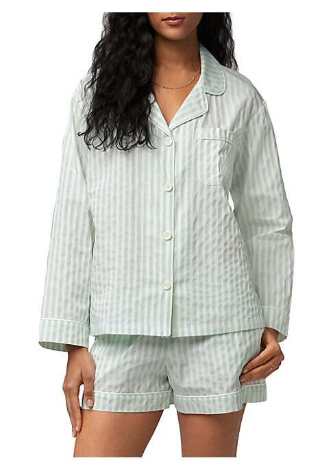 Satin Stripe Sleep Set